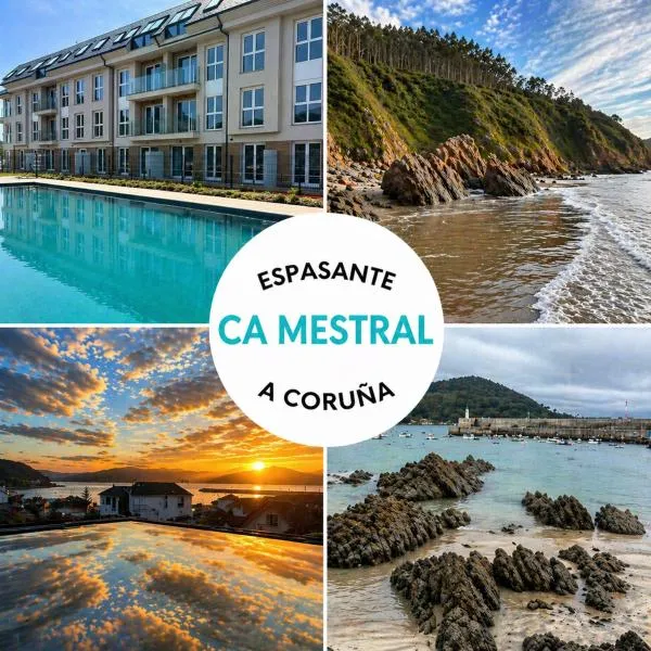 Ca Mestral Espasante Playa - Ático con vistas al mar, hotel u gradu 'Porto de Espasante'