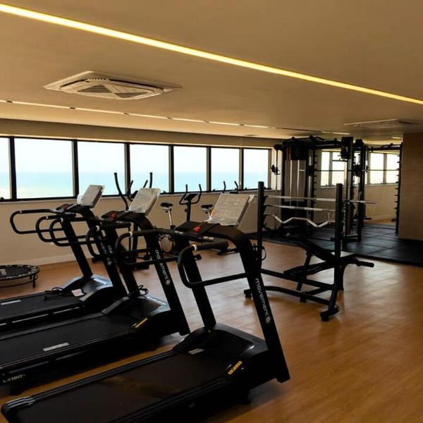 Studio bem decorado na beira do mar da Bahia - Foto 5
