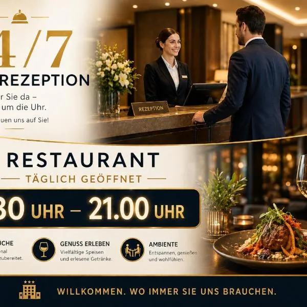 AUSZEIT DAS HOTEL Asbach-Bäumenheim, hotel v destinaci Asbach-Bäumenheim