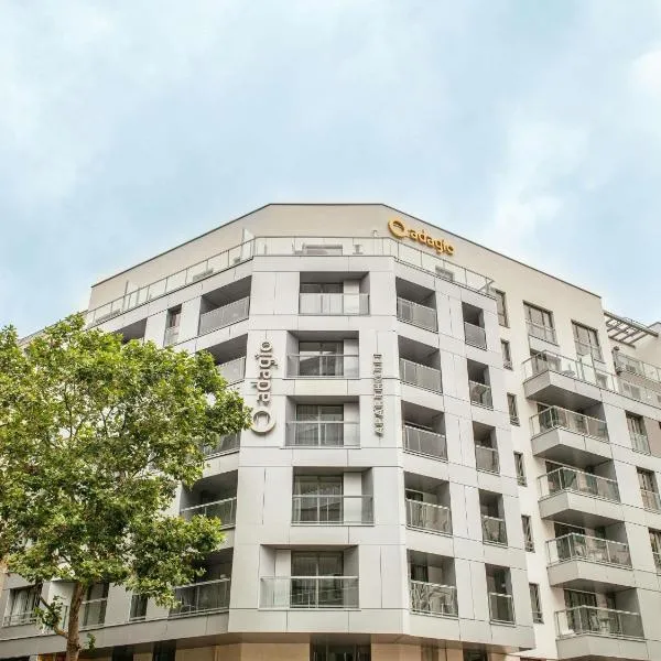 Aparthotel Adagio Paris Boulogne, hotelli kohteessa Boulogne-Billancourt