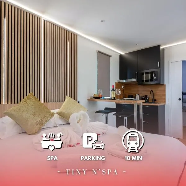 Tinyhouse avec Parking Proche Hypercentre et Gare - Tiny'N'Spa, hotel in Thorigny-sur-Marne