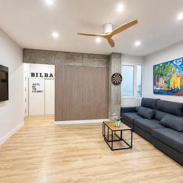 Guggenheim City Center 115m 3 HAB 2 BAÑOS, hotel i Bilbao