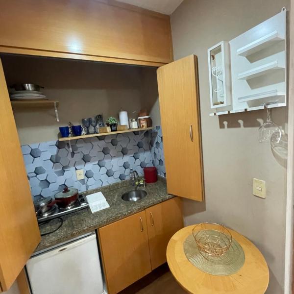 Flat dentro de hotel com limpeza grátis - Foto 4