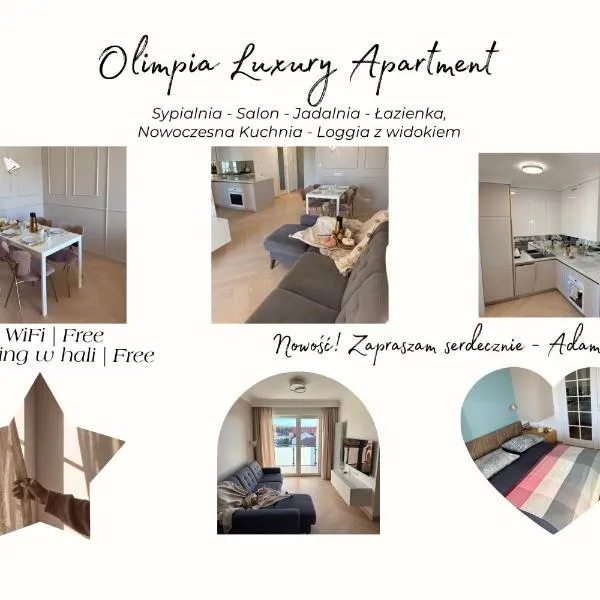 Olimpia Luxury Apartment, hotel en Lębork