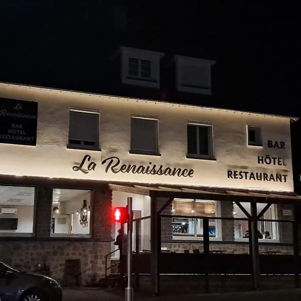 Hôtel La Renaissance、Condé-sur-Noireauのホテル