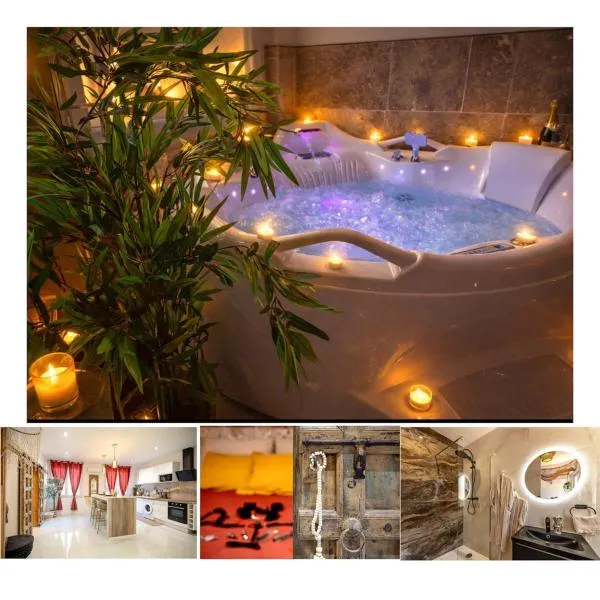 Love Room Bali Romantique Tantra jaccuzi, hotel a Perpignano