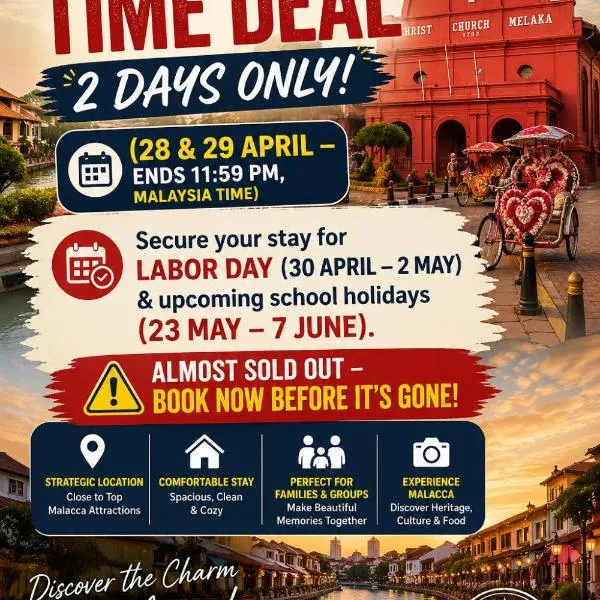 Bali Residence Waterpark Executive Suites Melaka By GGM: Malakka şehrinde bir otel