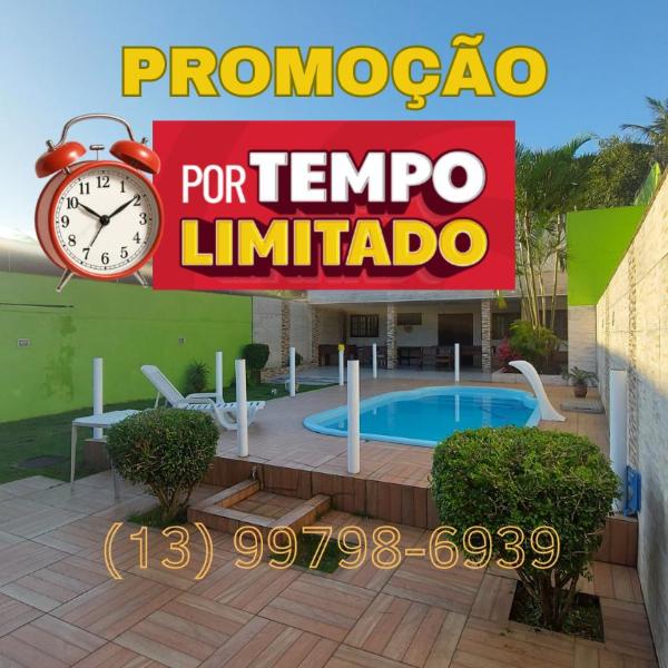 Casa com piscina à 5min da praia
