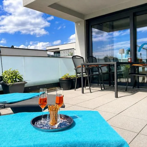 Penthouse K11 - The Stay Bodensee, hotel di Tettnang