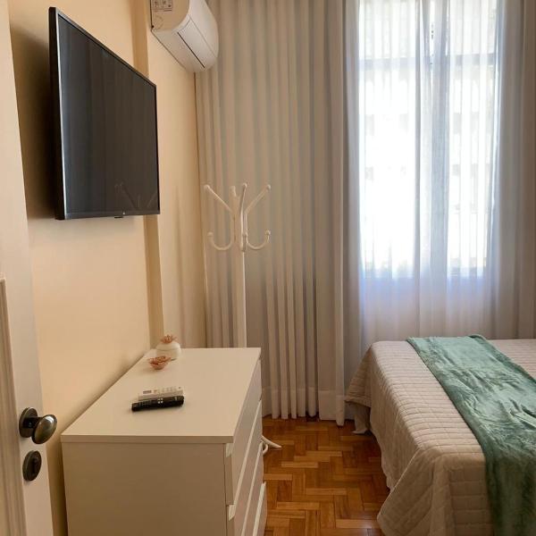 Copacabana, Elegante ap, tudo novo, 1 QD da praia - Foto 5