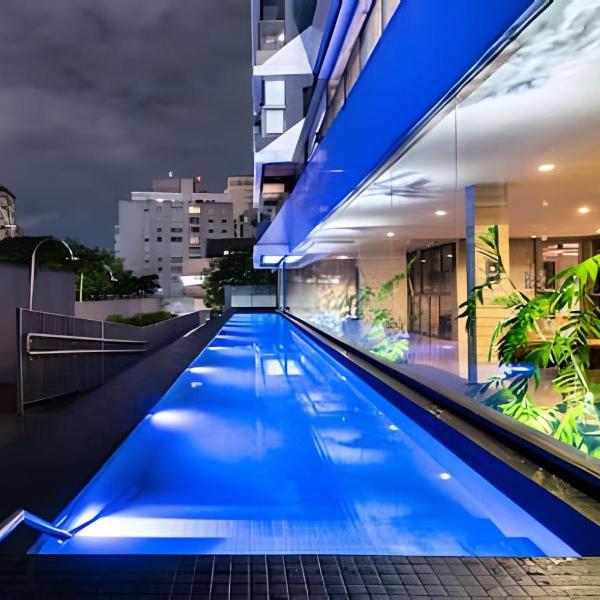 BHaus VN Oscar Freire - Studio compacto 20m2 - Vista Jardins 16o andar - Coworking - Locker - Minimercado - Academia - Lavanderia - Ao lado do Metrô - Estacionamento pago no prédio - of16 - Foto 4