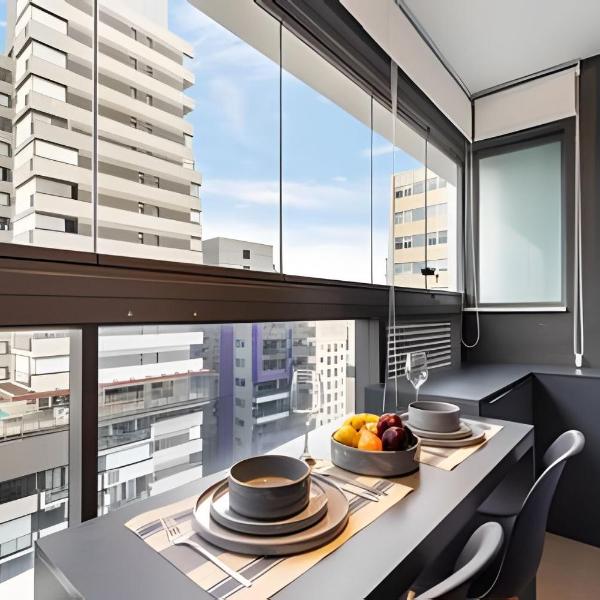 BHaus VN Oscar Freire - Studio compacto 20m2 - Vista Jardins 16o andar - Coworking - Locker - Minimercado - Academia - Lavanderia - Ao lado do Metrô - Estacionamento pago no prédio - of16 - Foto 5
