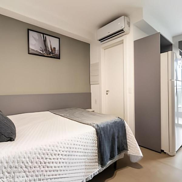 BHaus Moema On Imarés | Studio com Varanda | 9o andar | Lavanderia Pay per use | Academia | Próximo ao Shopping Ibirapuera e Metrô | im923