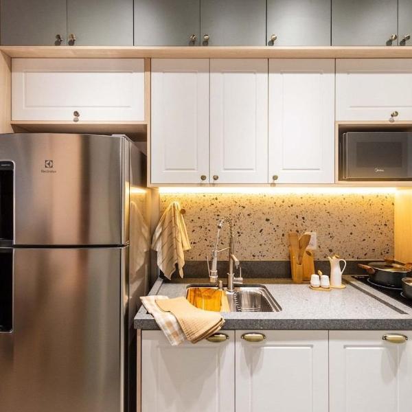 BHaus ON Vila Madalena | Studio Premium | Próximo ao Metrô | Lavanderia pay per use | Coworking | Academia | Recepção 24h | Acomoda 3 pessoas | vm25 - Foto 4