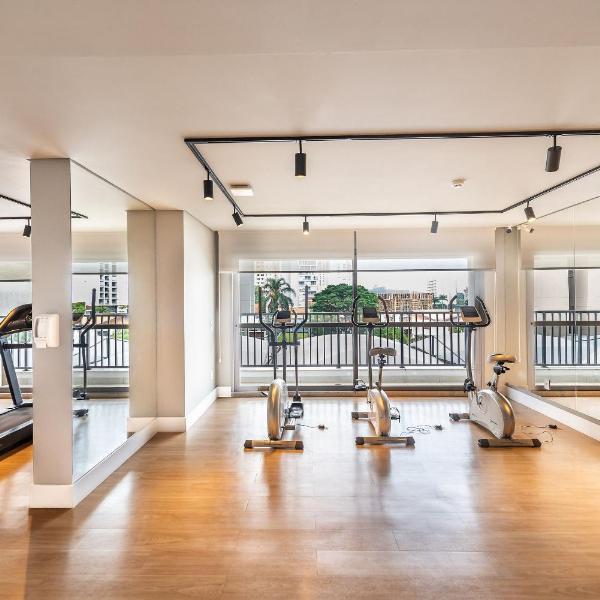 BHaus Brooklin Atmosfera | Apartamento Deluxe com Varanda | 2o andar | Academia | Lavanderia pay per use | Recepção 24h | Perto do Metrô | atm26 - Foto 5