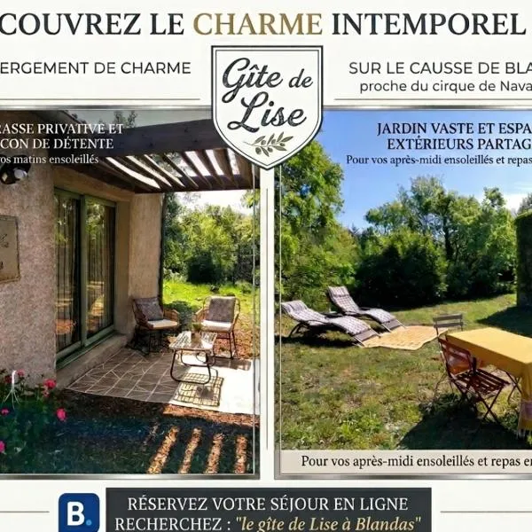 Gite de Lise, hotell i Blandas