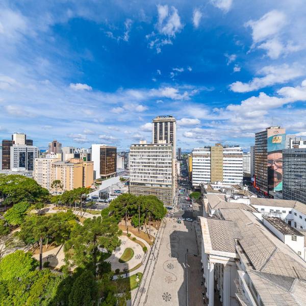 3-Bedroom Apartment with Beautiful Views in Downtown Curitiba
