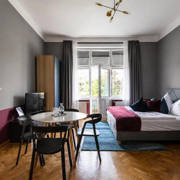 Garden Apartments, hotel i Prag