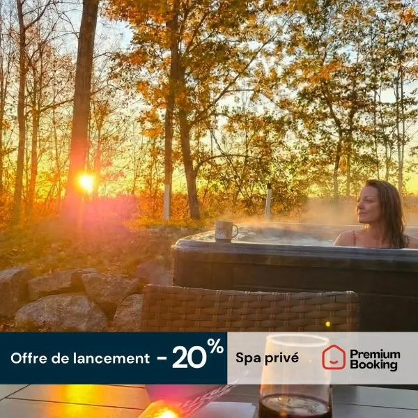 Chalet Luméo Private SPA, Nature & Golf, hotelli kohteessa Brownsburg