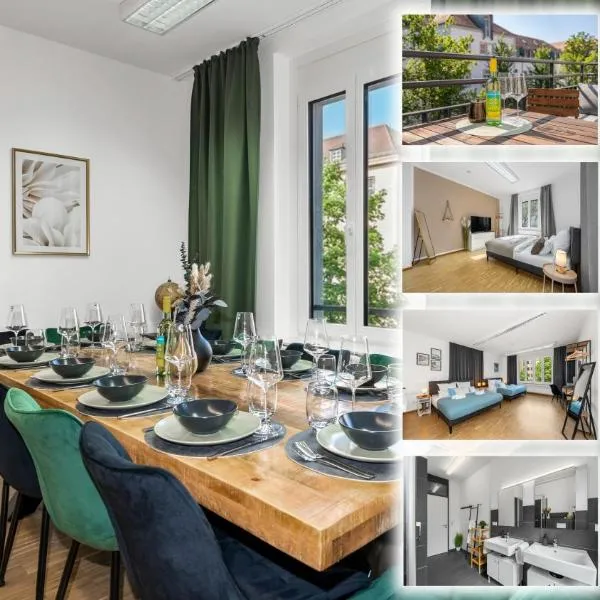 DND City Apartment I 152 qm I Innenstadt I Parken I Balkon I Workstation I Netflix I Kaffee I Waschmaschine I Trockner I Xbox, ξενοδοχείο σε Βίρτσμπουργκ