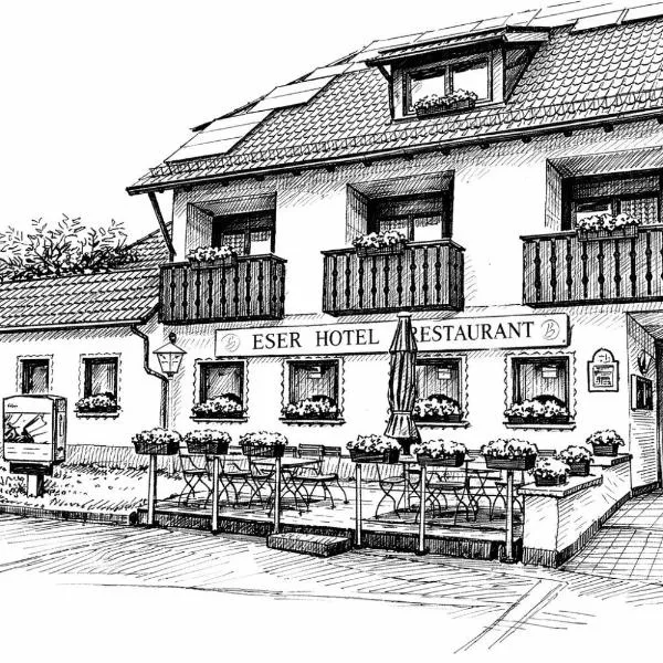 ESER Hotel Restaurant – hotel w mieście Hertingen