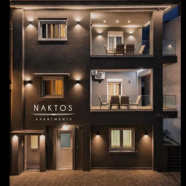 Naktos Apartments, hotel a Nafpaktos