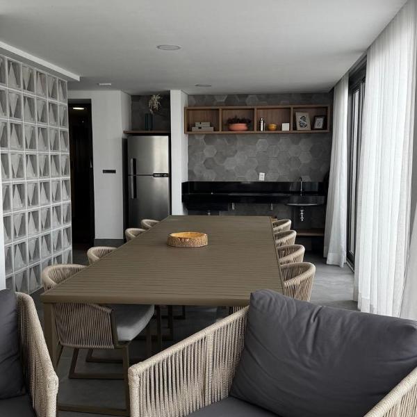 Studio no Paraíso com Sacada e Vista da Cidade - Foto 5