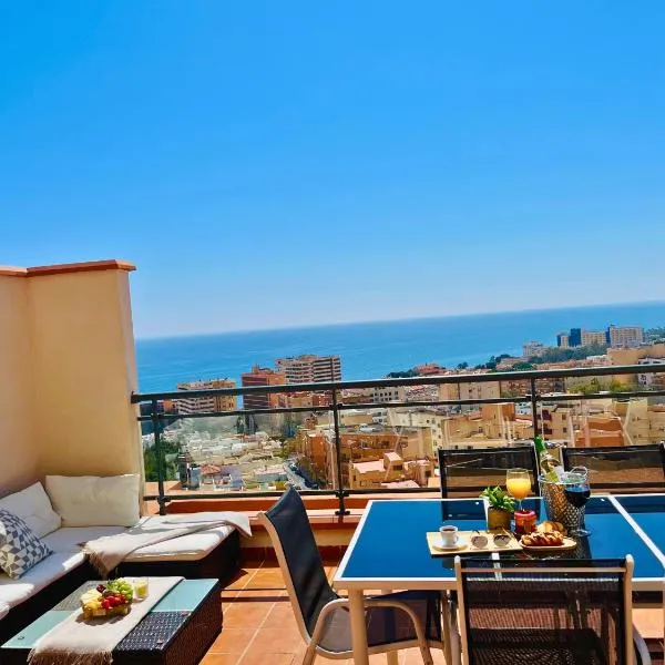 Espacioso Dúplex con terraza y vistas, hotell i Aguadulce
