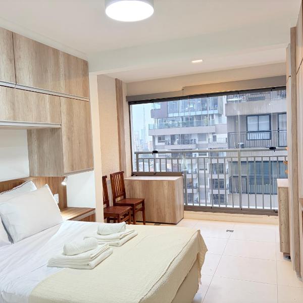 Studio acessível Vila Madalena: PcD, 50m do metrô - Foto 2