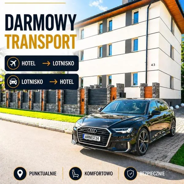 Noclegi Bezpłatny Dowóz AirNest24 Lotnisko Katowice-Pyrzowice – hotel 