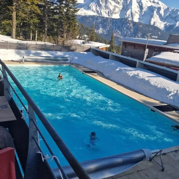 샴루스에 위치한 호텔 DFJ des Neiges, Piscine, Pieds des pistes