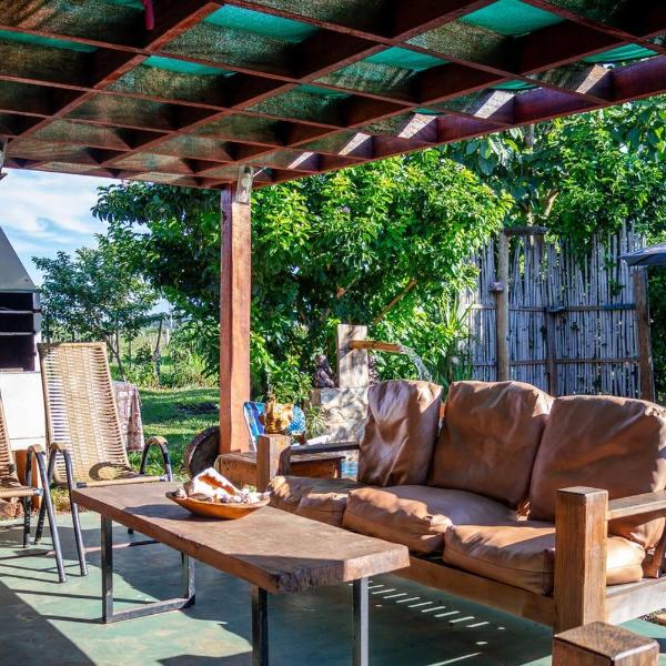 Chalé c Piscina, Churrasqueira e Terraço em Bonito - Foto 4