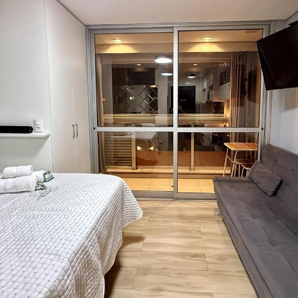 Studio na Augusta com piscina, vaga e AC - Foto 4