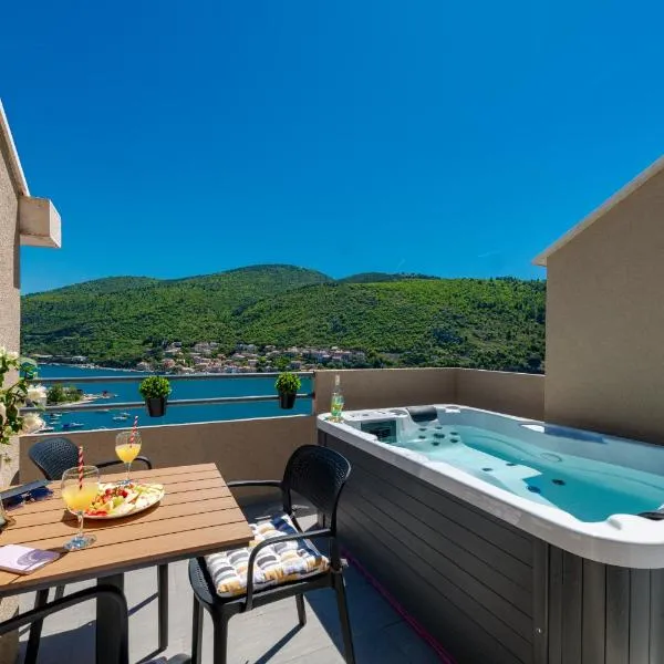 Modern Apartment with Jacuzzi & Sea View - Volare, Hotel in Dubrovnik