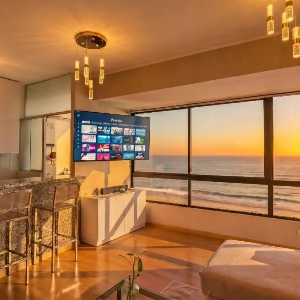 "Oceanfront 3BR, Home Office, Pool, Gym, Sauna, BBQ, Fast Wifi, Play area and Free Parking" โรงแรมในลิมา
