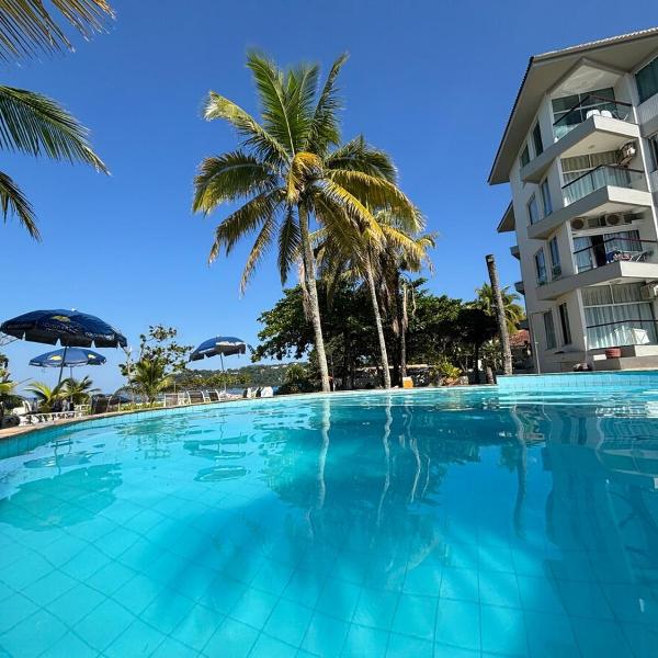 AP Smart Ubatuba -Air conditioning - Parking- Pool - Ocean view - Foto 4