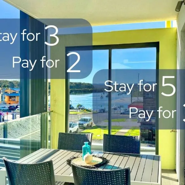 Huskisson में, होटल Ishtar Apartment 4 by Book Jervis Bay - Best Water Views