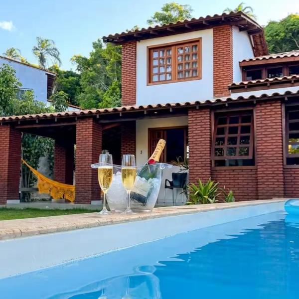Casarão Sol da Mangueira - Piscina Privativa - 5 Suítes