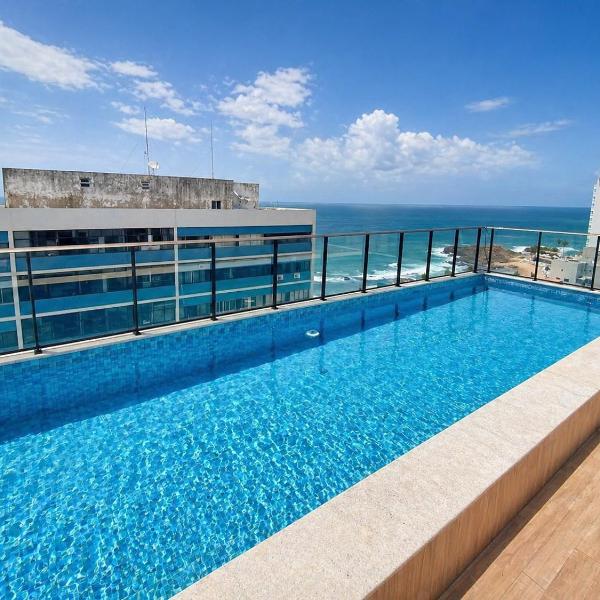 Apartamento exclusivo alto da barra a metros do carnaval - Foto 2