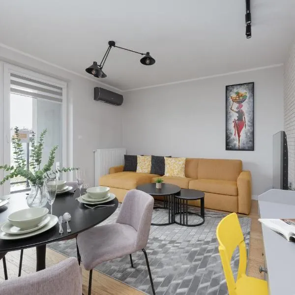Trendy Apartment with AC and Parking in Warsaw by Noclegi Renters, hôtel à Varsovie