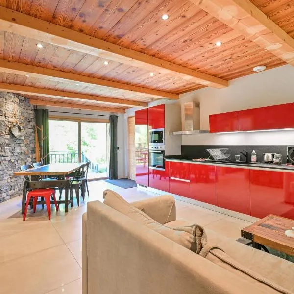 Les Villards-sur-Thônes에 위치한 호텔 Appartement Alice - Dans chalet
