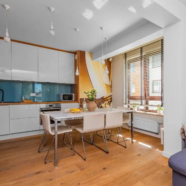 APARTAMENTY MIERZEJA - PRZY MARINIE, 100 m od Zalewu Wiślanego, Kąty Rybackie, Bezpłatny Meleks, hotel a Kąty Rybackie