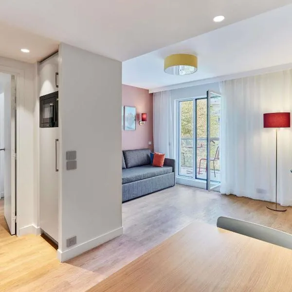 Aparthotel Adagio Paris Boulogne, viešbutis mieste Bulonė-Bijankūras