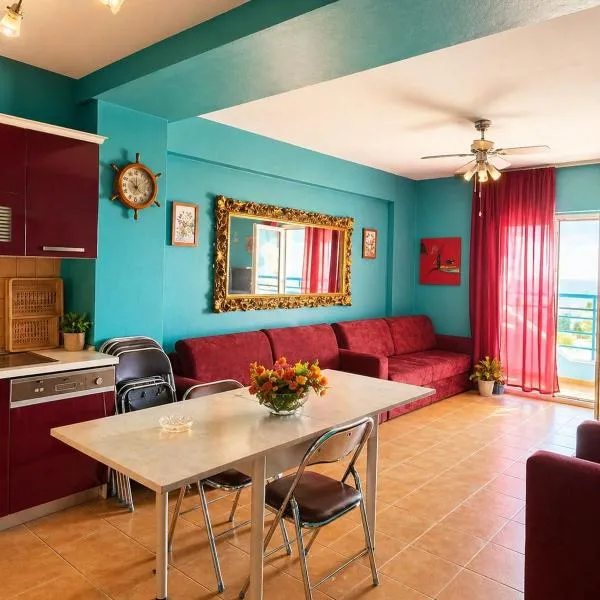 Sea view apartment 2, hotel sa Skataj