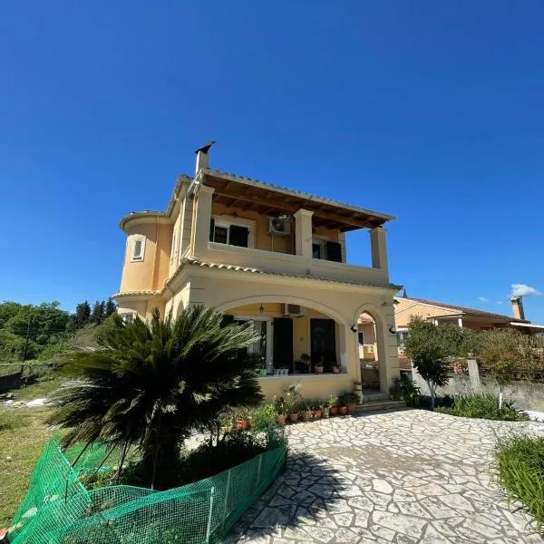 Corfu에 위치한 호텔 Shared room in a villa 4km from Corfu airport, Jasmine Villas