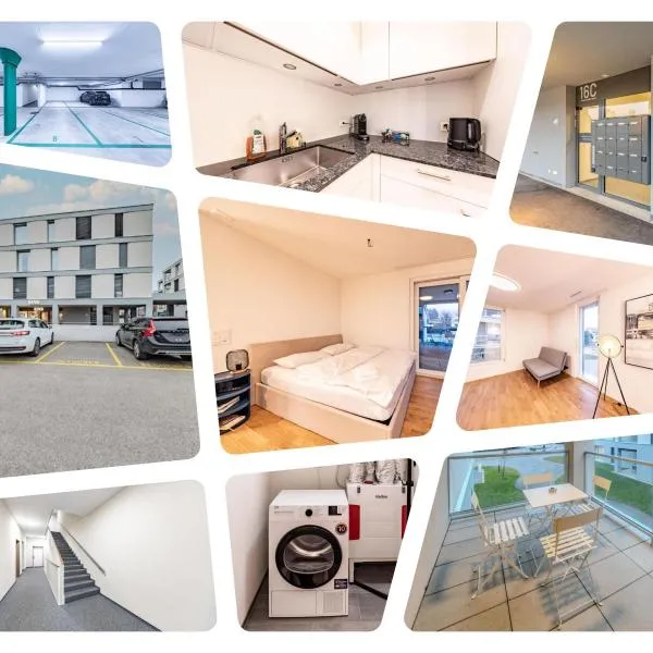 The R Apartment Vogelberg, Gym, Balkon, Parking, hotel a Balsthal
