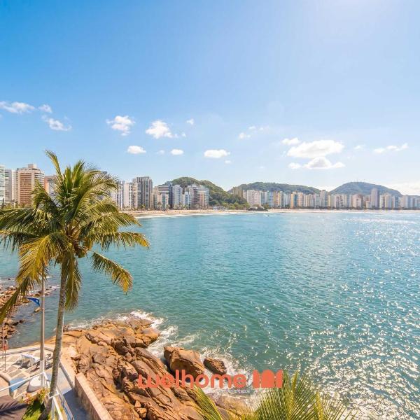 Apto no Guaruja com Piscina e Vista para o Mar - Foto 2
