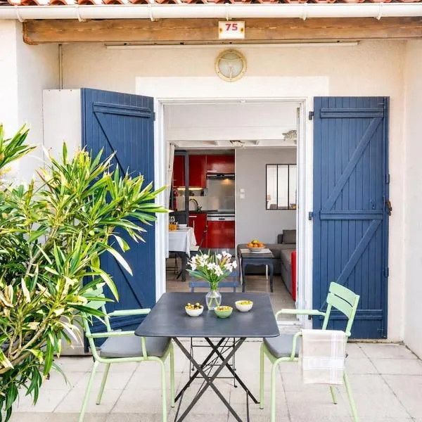 Eden Plage Naturiste, Duplex, Terrasse et Parking, hotel in Leucate-Plage