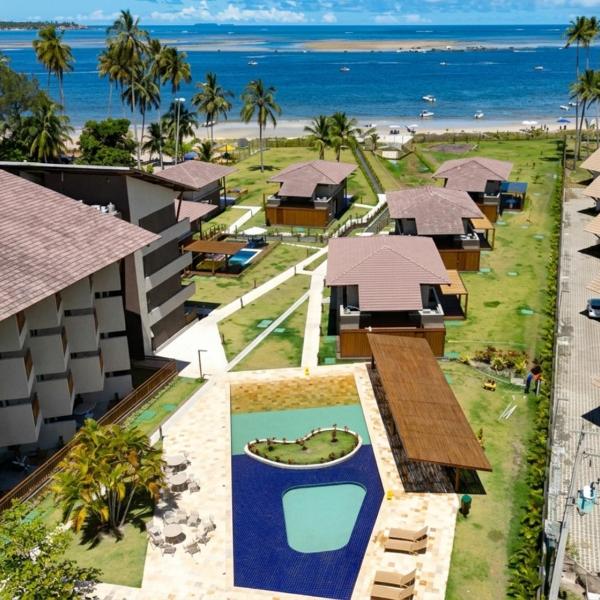 Flat a beira-mar na Praia dos Carneiros em Pernambuco