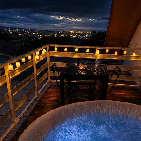 Appartement cosy vue panoramique mer & montagne, hotel a Saint-Louis